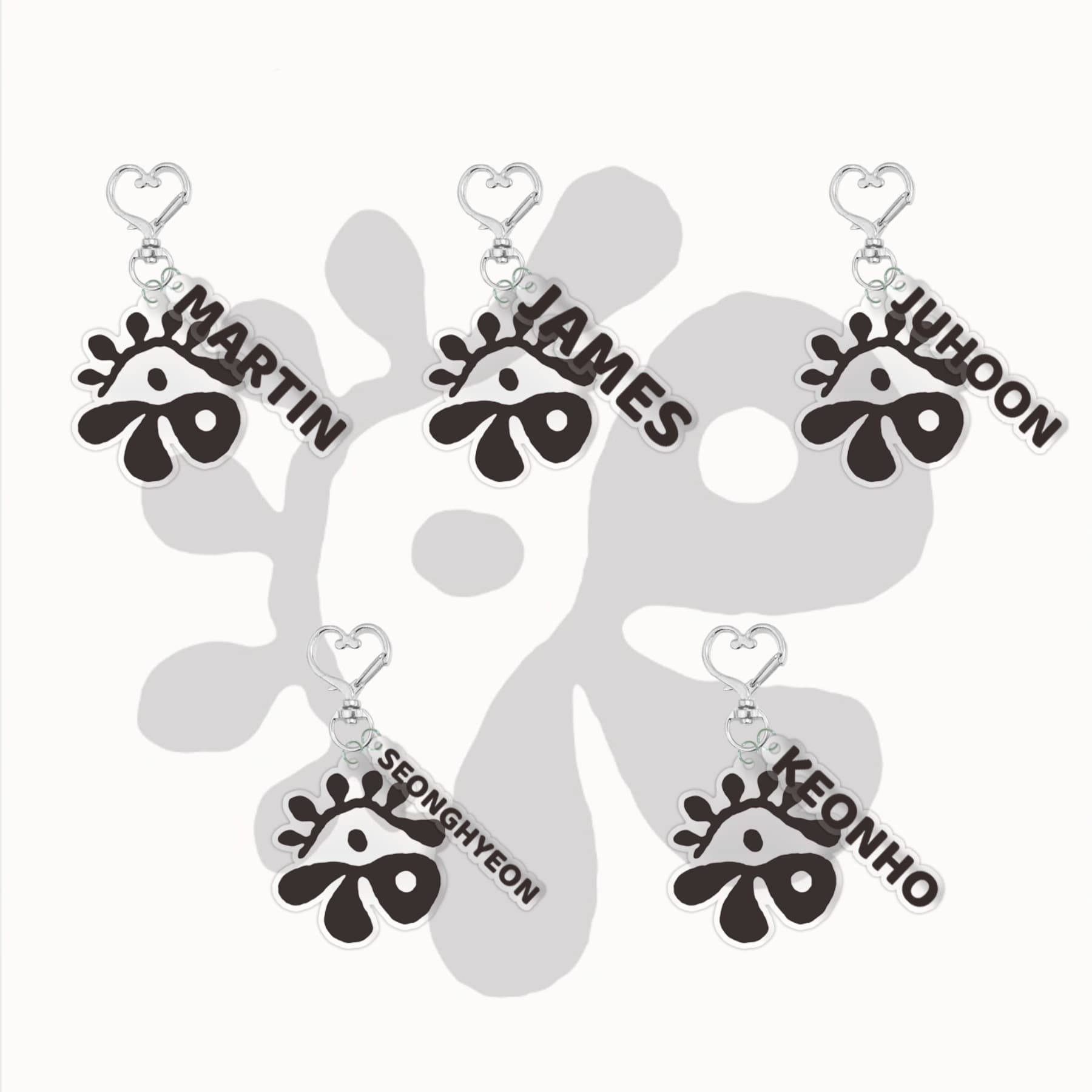 CORTIS Zhao Yufan JAMES JUHOON Yan Chengxuan An Qianhao KEONHO acrylic keychain