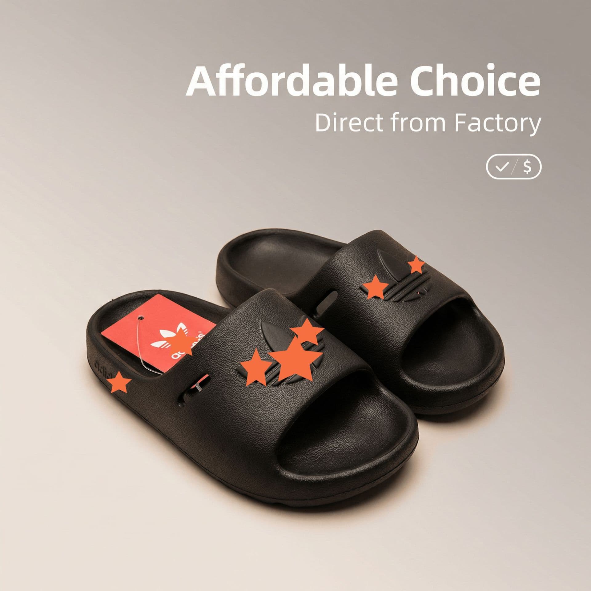 Cross-Border Children's Export Trendy Brand Summer Thick-Soled Sandals Eva Baby Slippers Toddler Shoes for Outdoor Wear