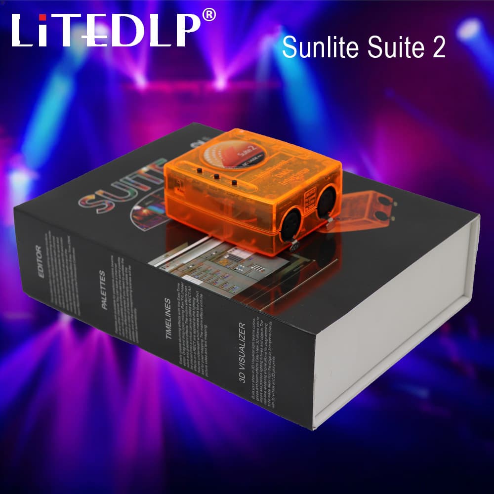 Sunlite Suite2-FC Stage Lighting Controller USB Artnet