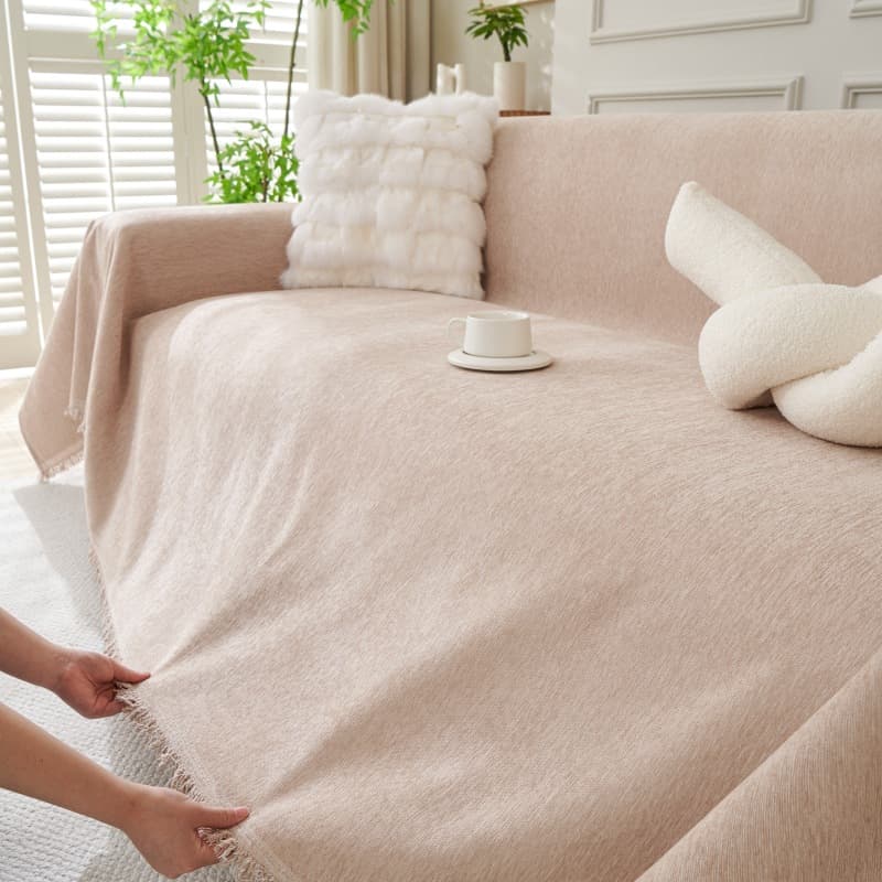 Amazon Hot New Sofa Cover, Extra Wide and Dense Chenille Throw Blanket, Sofa Slipcover