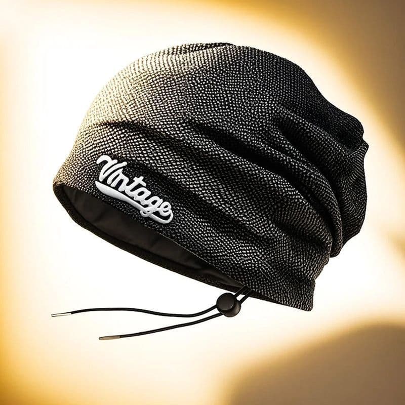 Pullover cap air-conditioning cap Korean style literary summer cold cap men's outdoor sports baotou cap bald spring and autumn thin section for women