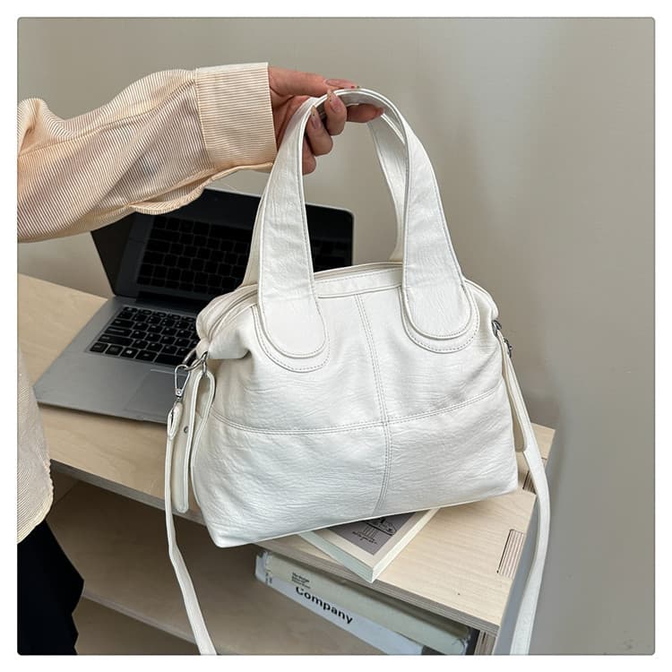 Cross-border Large Capacity Handbag 2025 New Women's Shoulder Crossbody Bag Minimalist Tote Bag Work Commute Women's Bag