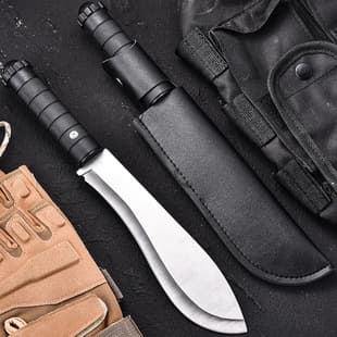 Cross-Border In Stock High Hardness Sharp Convenient Knife, Outdoor Portable Stainless Steel Camping Fixed Blade, Multi-Function Knife
