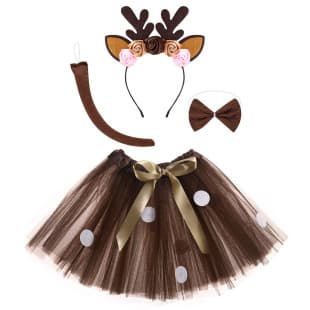 Cross-Border Animal Costume Set - Halloween Beast Series Party Family Matching Kids Adult Performance Outfits