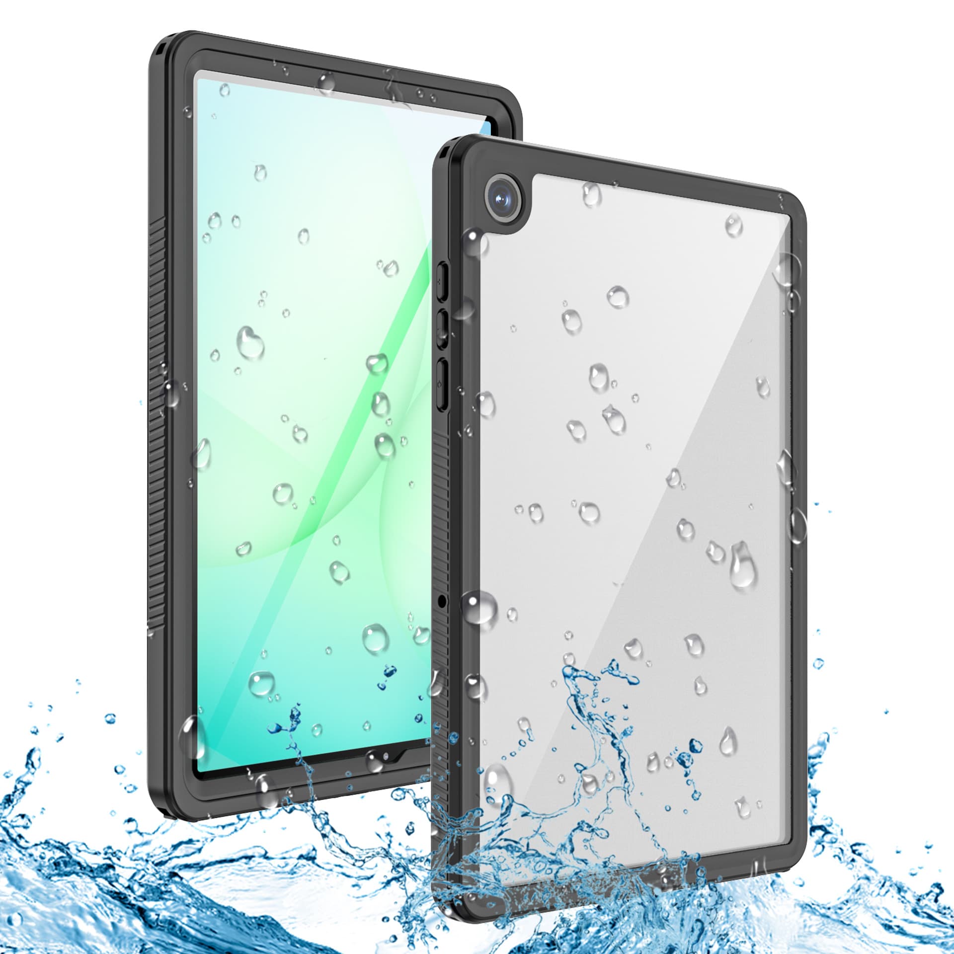 Tablet Waterproof Protective Case for Samsung A11 PLUS Waterproof Shell IP68 Diving Drop-Proof Cover A9+