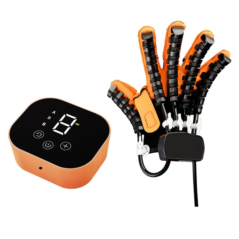 Weinishi Factory Wholesale Electric Smart Robot Gloves Finger Trainer Hand Massage Instrument Cross-Border