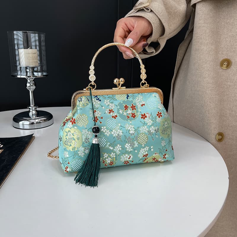 Evening Bag Handbag Shoulder Bag Crossbody Bag Cheongsam Bag Gift Bag Runway Bag Live Streaming Women's Bag