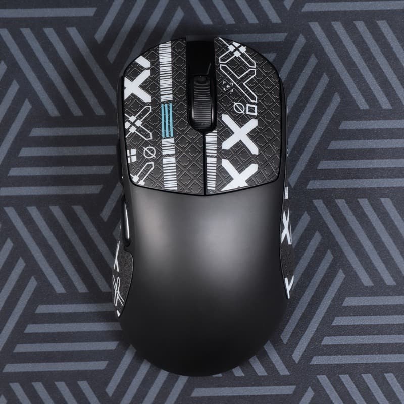 Compatible with AJ179 V2 Anti-Slip Mouse Grip Tape, Mouse Feet Pad, AJ179 V2 MAX Sticker, Sweat-Absorbing Protective Film