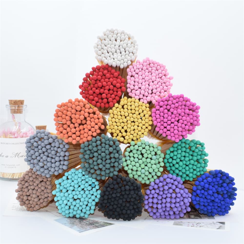 Direct Sale Matchsticks Bulk Loose Matchsticks Multicolor Loose Matches Source Factory Stock Small Batch Wholesale