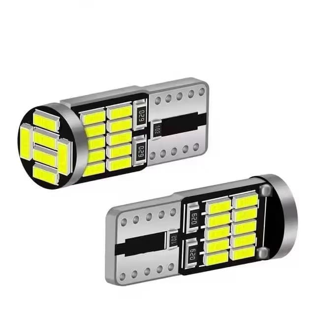 Car LED High Brightness Reading Light W5W T10 4014 26SMD License Plate Light Cross-border Supply License Width Indicator Light