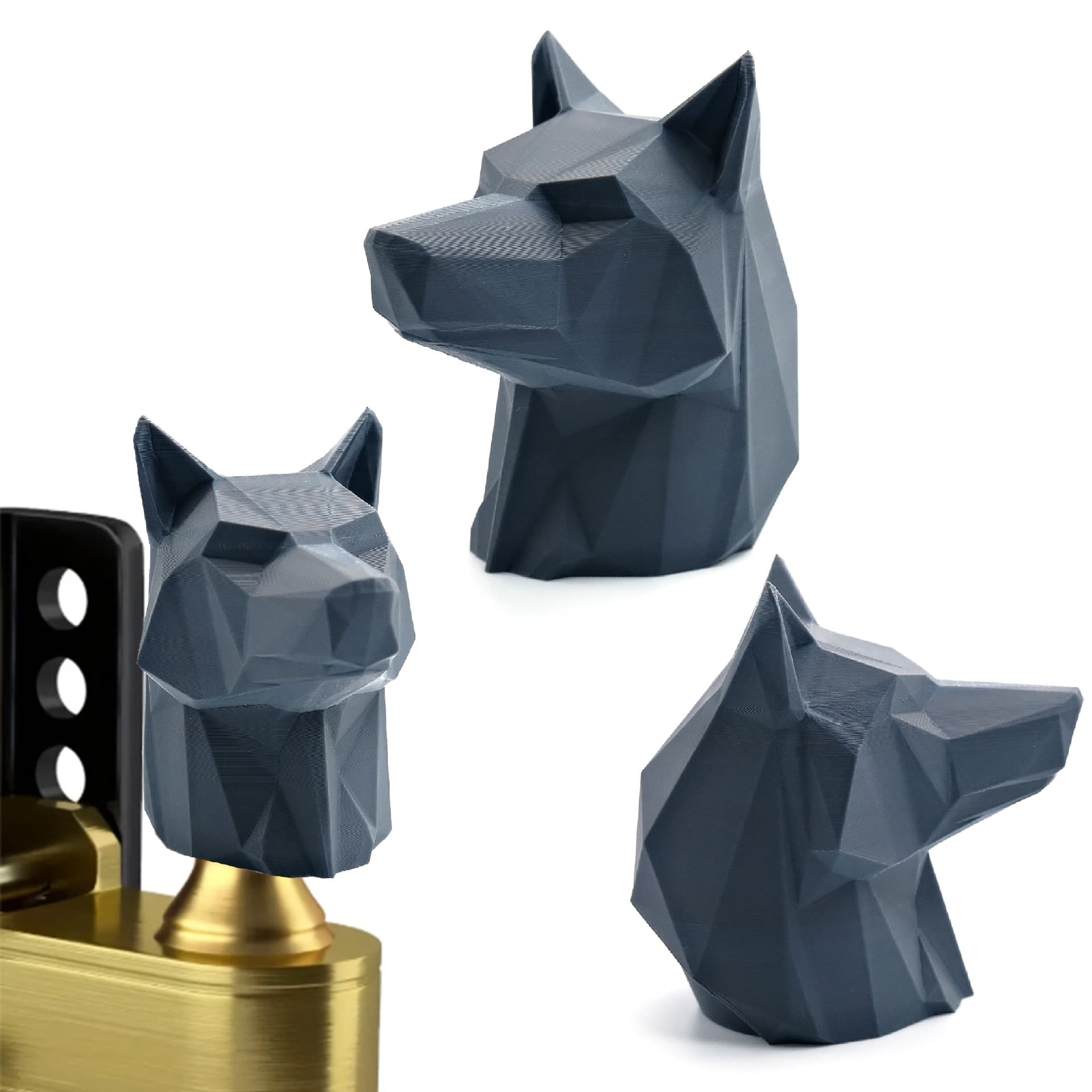 Cross-Border Cover Cap Trailer Coupling Amazon New Car Trailer Hitch Wolf Model