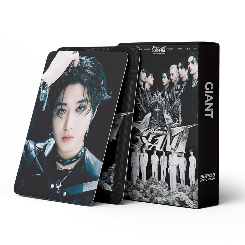 In Stock SK KPOP GIANT Merch Cards Hwang Hyunjin Lee Felix Felix Collection Photo Cards 55pcs