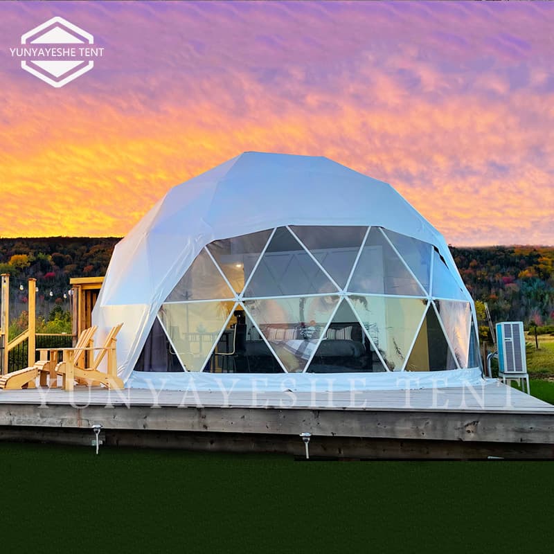 For Sale Spherical Starry Sky Dome Tent Camping tent / glamping tent Camping Tent Setup