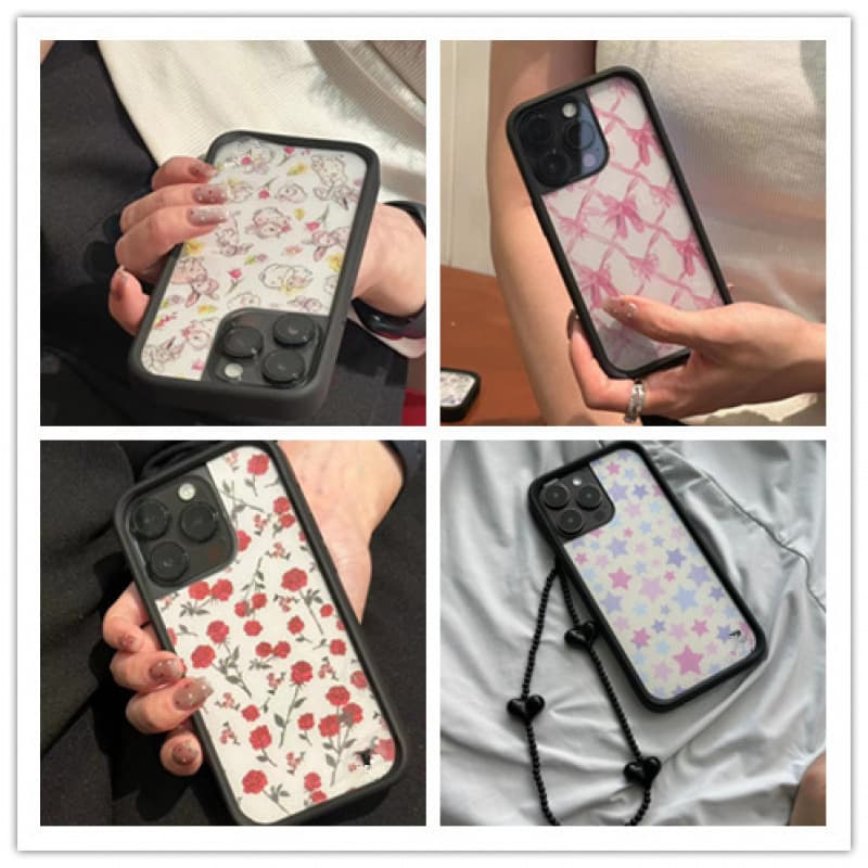 Xu Lu Meng Ziyi's same WF is suitable for iPhone 15 Apple 16 mobile phone case puppy cat party cartoon protection