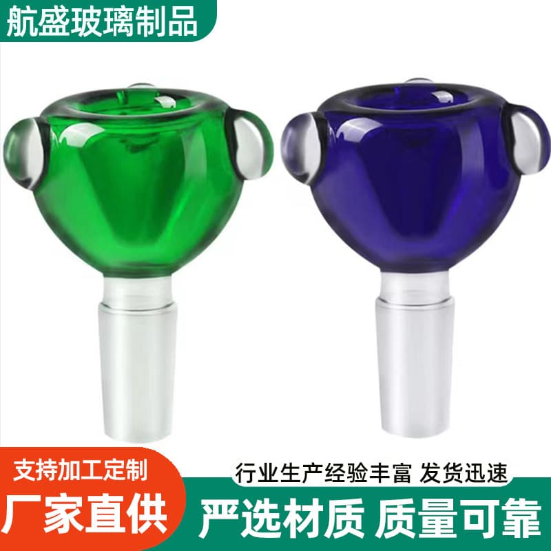 Factory supply borosilicate glass accessories art decoration gift pipe modern minimalist style smoking pipe