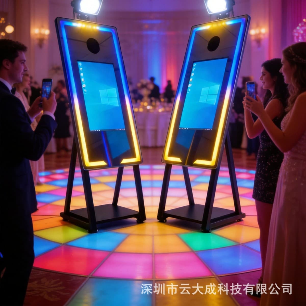Mirror photo booth camera Multifunctional photo booth camera AI camera