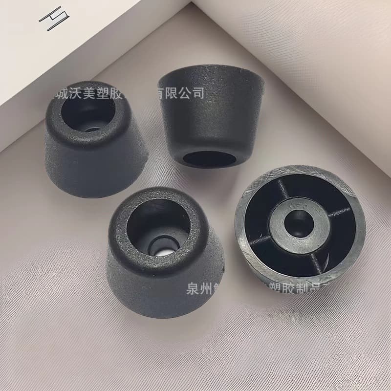 Plastic Sofa Feet Conical Furniture Feet Luggage Foot Stands Bubble Nails Audio Instrument Rubber Feet Wholesale
