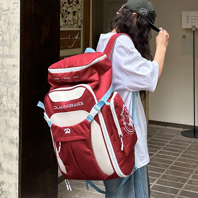 Cross-border Backpack Outdoor Sports Hiking Backpack Men Women Camping Travel Backpack Large Middle School Student Schoolbag