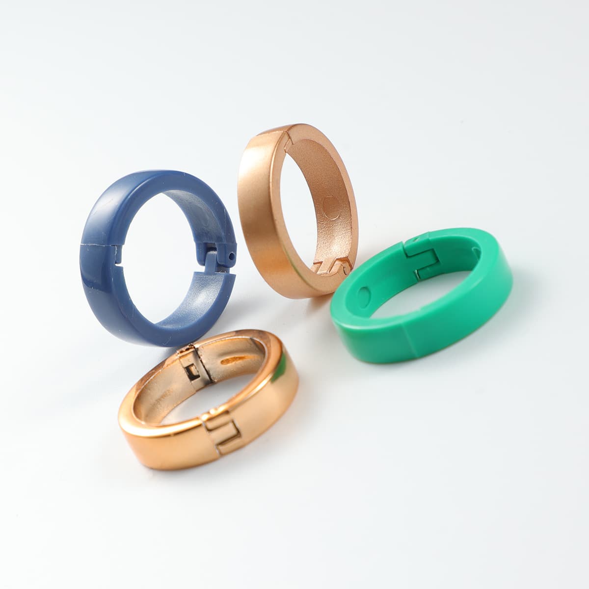 Wholesale 20mm Douban Multi-Color Desk Calendar Rings Calendar Rings Openable Rings Ring Buckles Loose-Leaf Plastic Binding Rings In Stock