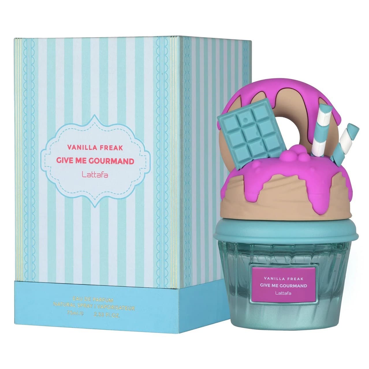 New cross-border hot selling lattafa lattafa perfume creative candy cream ice cream perfume factory wholesale
