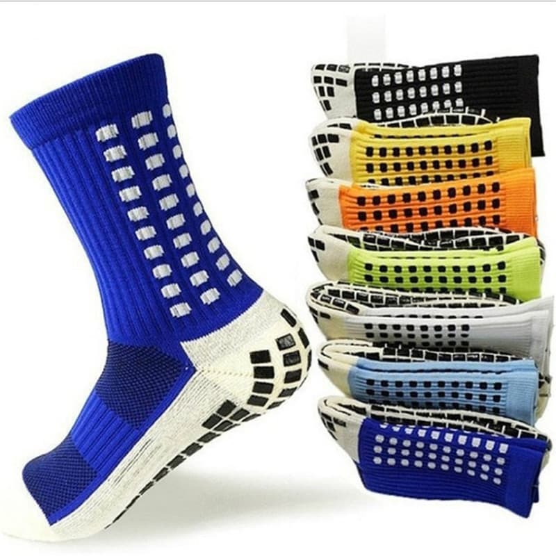 Dot Glue Anti-Slip Soccer Grip Socks Mid-Calf Magic Socks Wear-Resistant Sports Socks Professional Sports