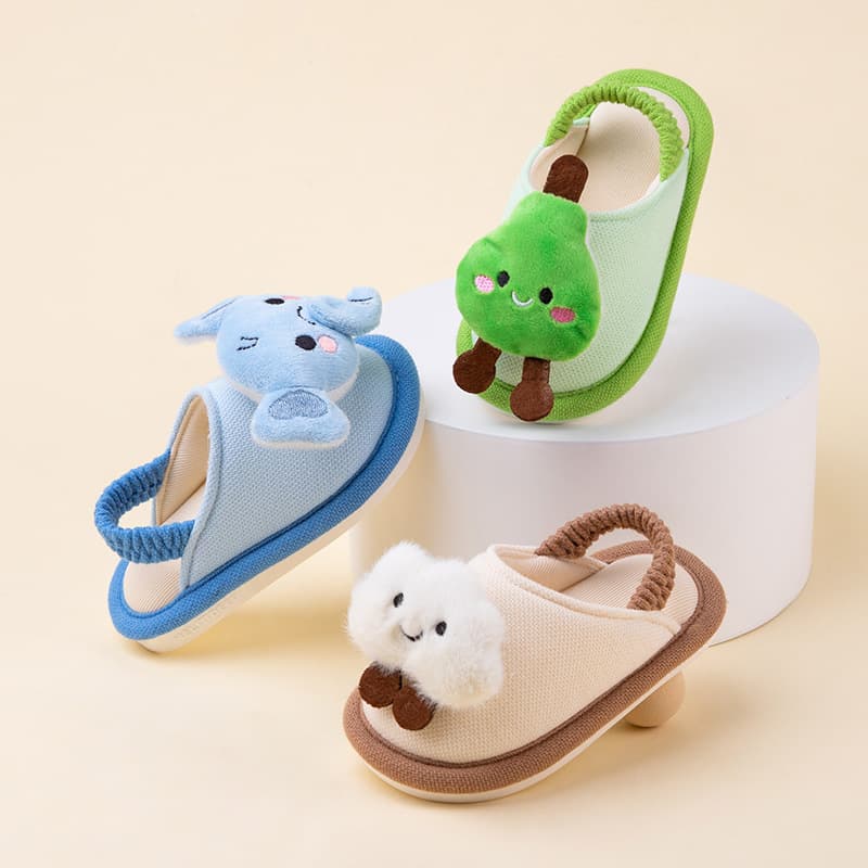 Children's Slippers for Spring, Autumn, and Summer, Lightweight Indoor Home Slippers for Boys and Girls, Cute Slippers Wholesale