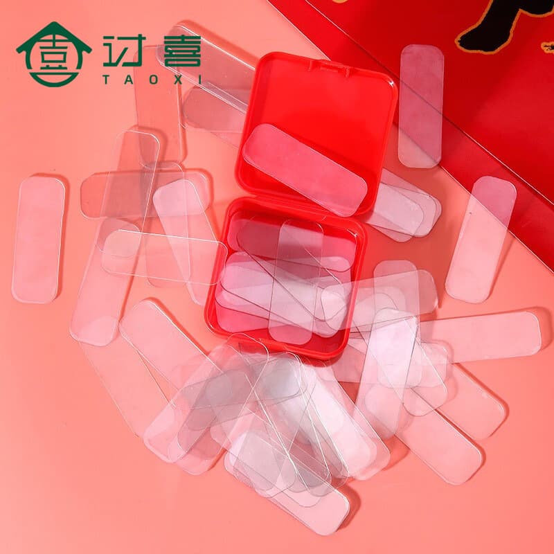 Special Double-Sided Transparent Tape for New Year Couplets, Boxed Couplet Adhesive, Bulk Wholesale for Events