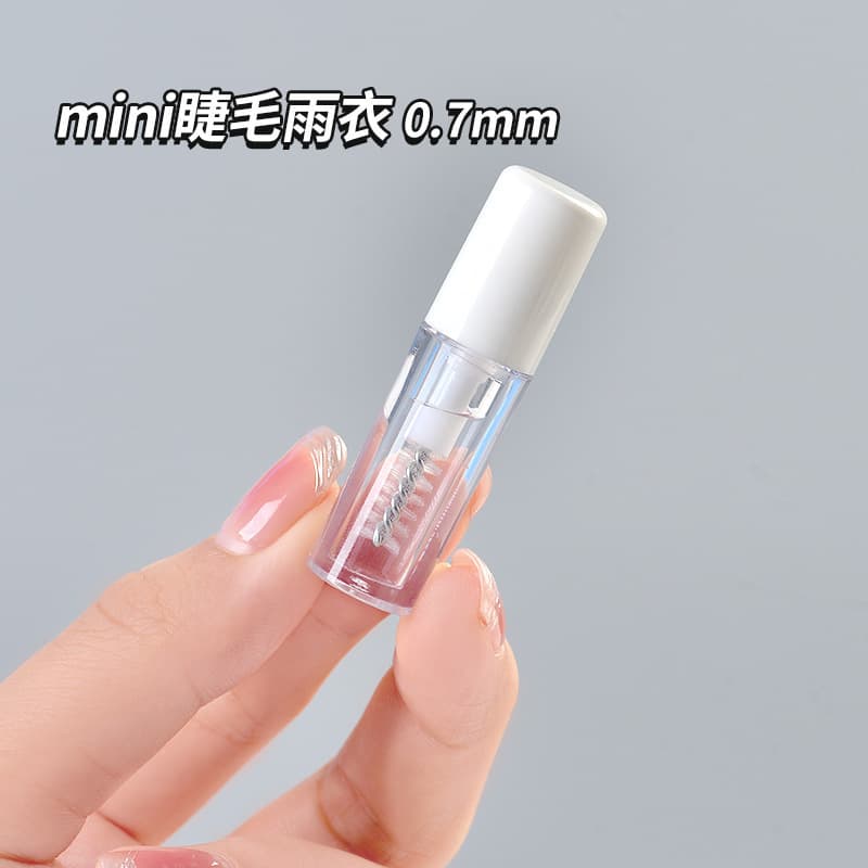 mini eyelash raincoat setting liquid small tube for eyelash beauty stores to send customers raincoat care package for tightening eyelashes