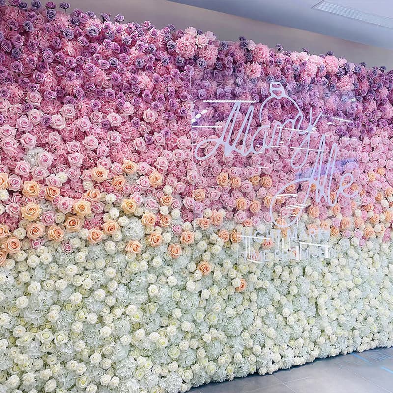 Spot simulation flower wall rose background decoration wedding flowers internet celebrity check-in photo props fake bouquet wholesale
