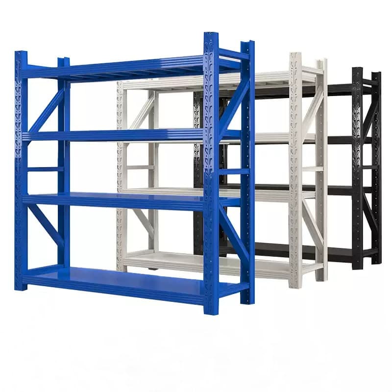 Warehouse Shelves, Multi-Layer Storage Racks, Heavy-Duty, Super Strong Load-Bearing Storage Racks, Household Metal Cargo Racks, Iron Shelves