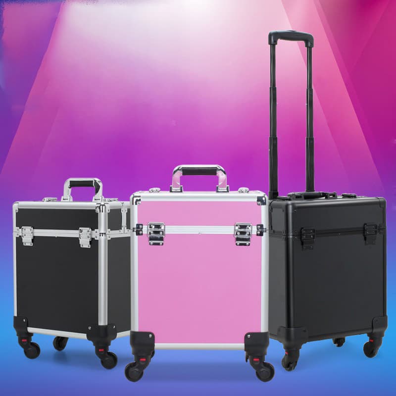 Professional trolley makeup box, nail art, embroidery, hairdressing trolley storage box, makeup and makeup artist toolbox, dropshipping