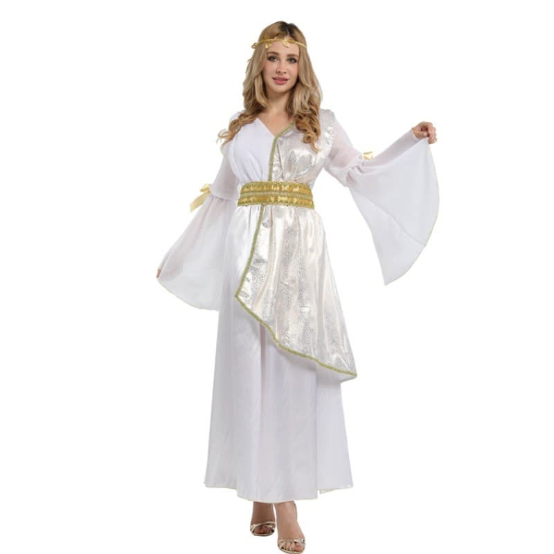 Halloween cosplay costume adult Athena Queen Arabian princess dress W-0249 costume
