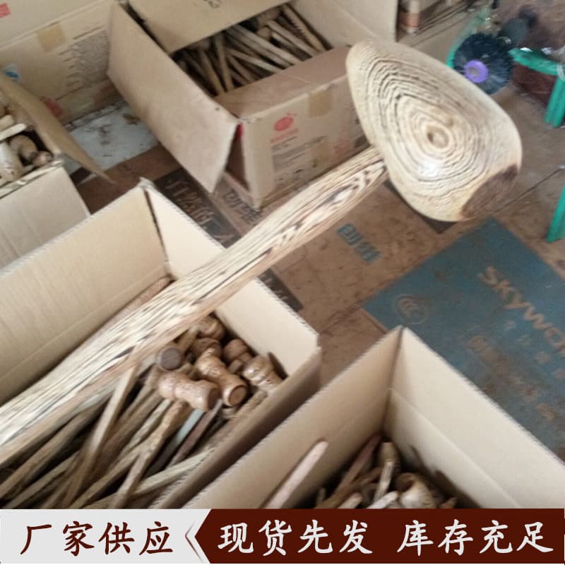 Spot solid wood back beater, gourd-shaped, duck-egg-shaped hammer, mahogany beater, wooden back beater