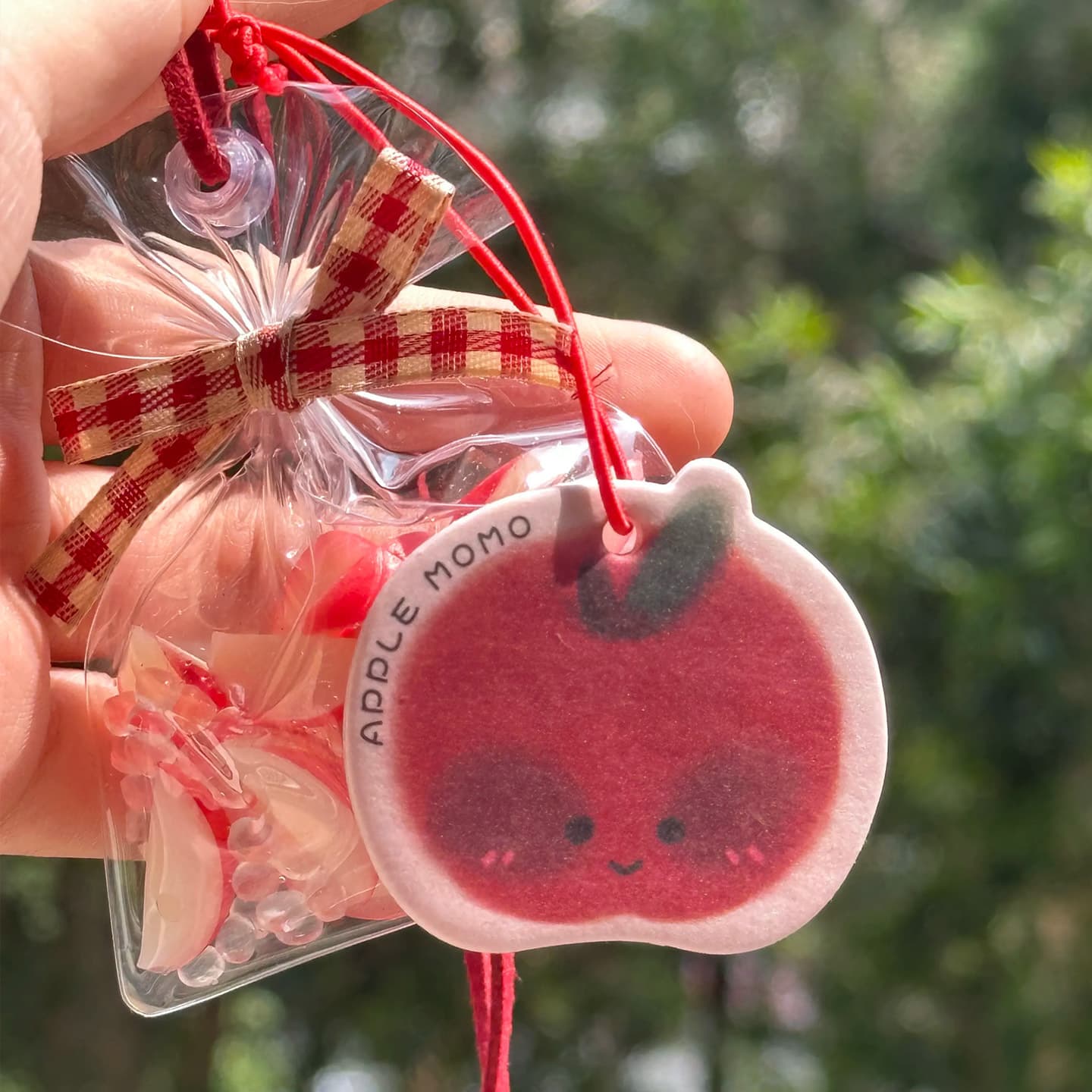 Creative Apple Scented Tablets for Indoor Wardrobes and Cars, Long-lasting Portable Hanging Ornaments, New Style for Personal Carry