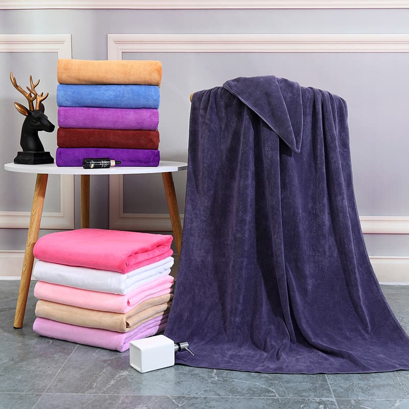 Salon Towel Bath Towel Bed Sheet Absorbent Large Towel Thickened Extra Large Microfiber Bath Towel Wholesale