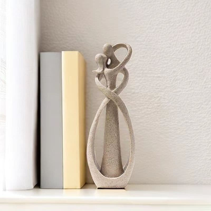 Sandstone home abstract figure art ornaments living room home decoration creative modern resin simple crafts