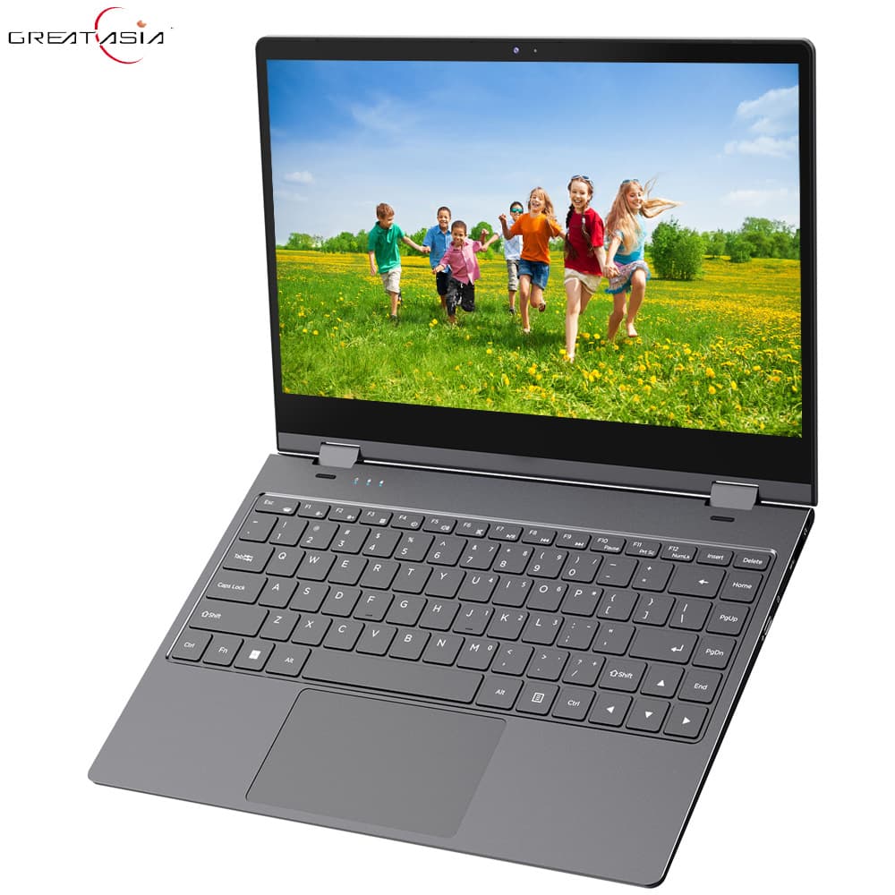 Student book touch screen laptop 14 inch factory direct sale