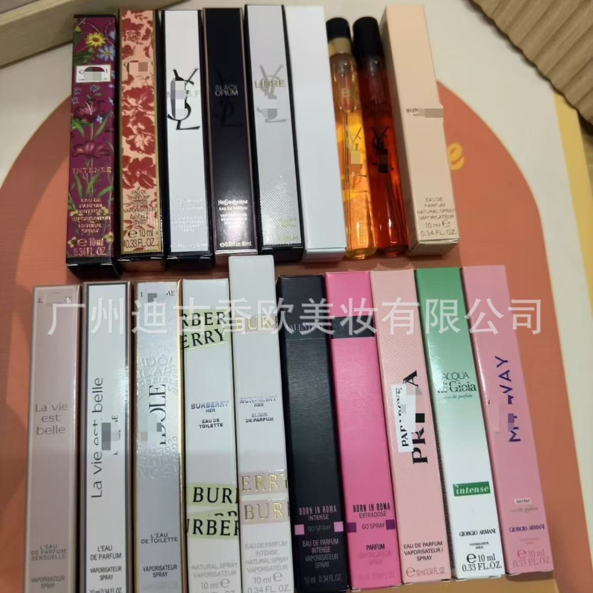 Cross-Border Recommendations: Big Brand Similar Styles, 10ml Test Tube with Spray Head, Many Styles Available