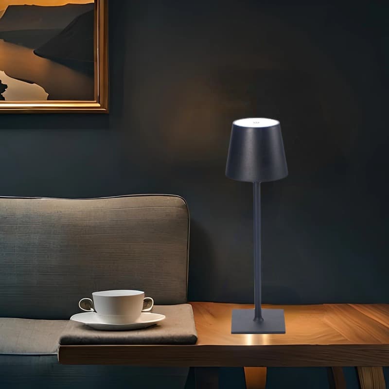 Cross-border hardware USB rechargeable tall floor lamp, bedside touch charging night light for bedroom, ambient light, minimalist