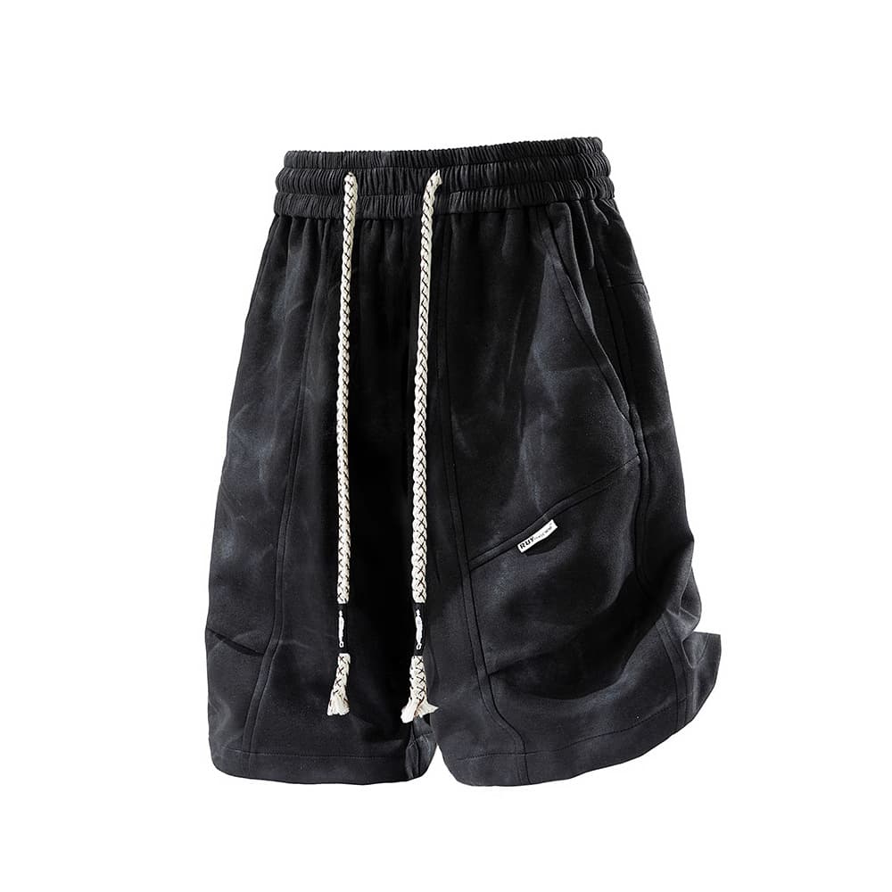 Casual Pants Men 2025 Spring Autumn Plus Size Breathable Loose Straight Leg Wide Leg Trend Sports Drawstring Pants Breathable Comfortable