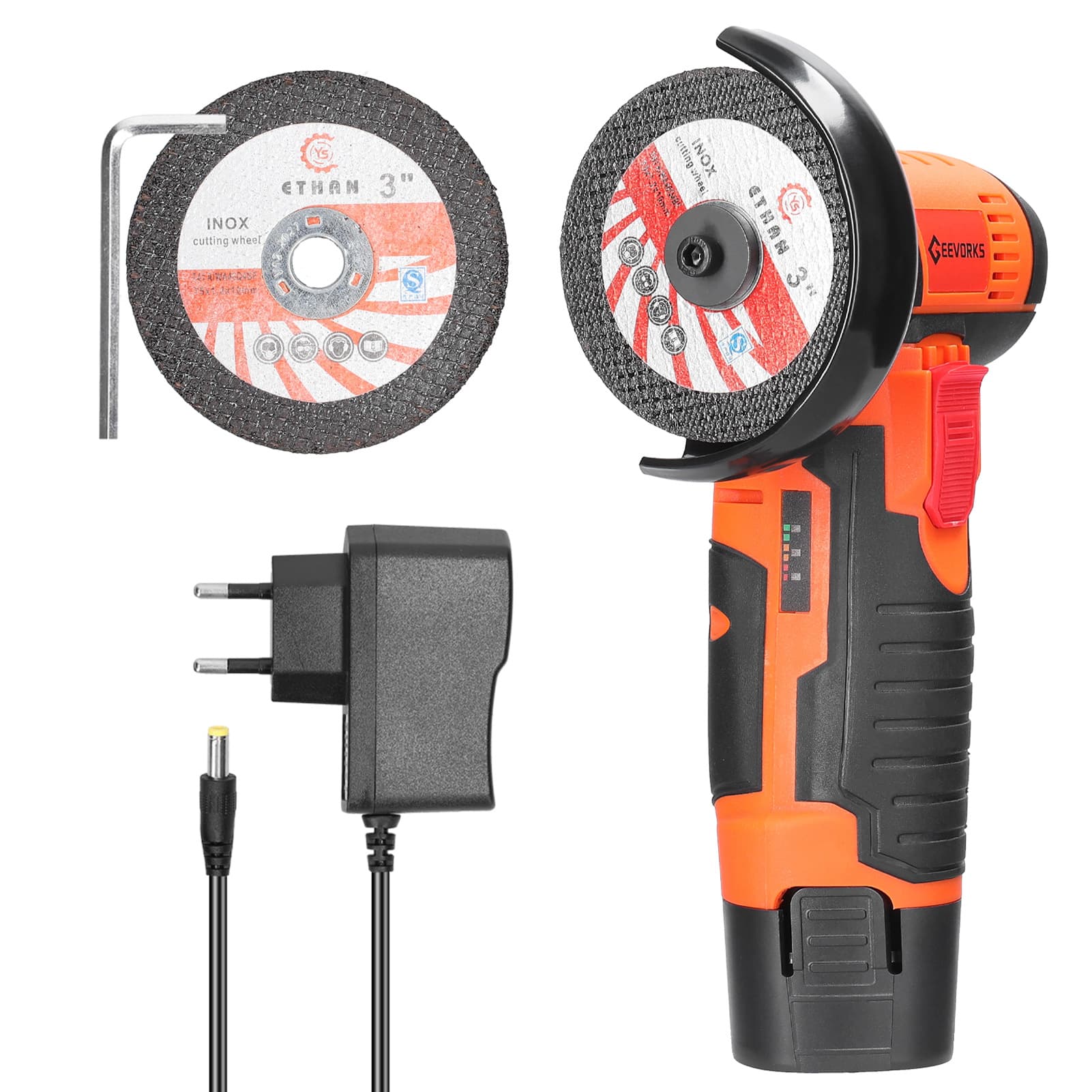 E23258 Small Angle Grinder 12V
