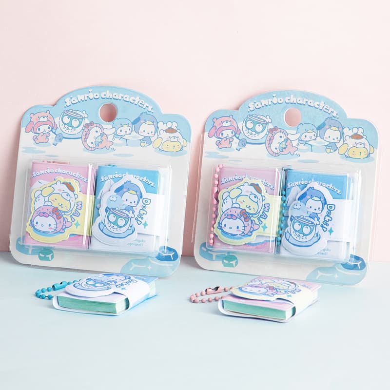 Guangbo Sanrio Stationery Mermaid Hanton Mini Notebook Kurome Pocket Notebook Doudou Notebook