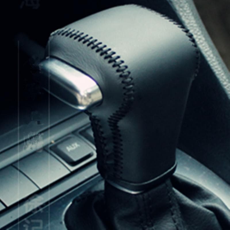 Old Model EOS Golf 6 Old Bora Sagitar Tiguan Automatic Leather Shift Boot Gear Shift Knob Cover
