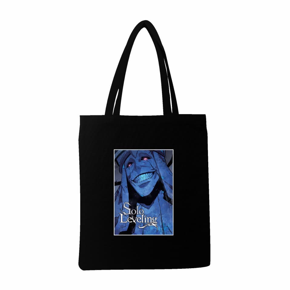 Amazon AliExpress New Solo Leveling Anime Otaku Girl Fashion Canvas Bag Shopping Tote