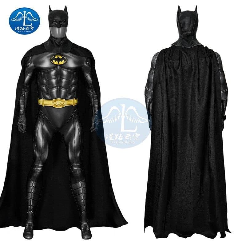 Manlu Movie Edition COS Michael Keaton Batman Bodysuit Cosplay Costume 2300040