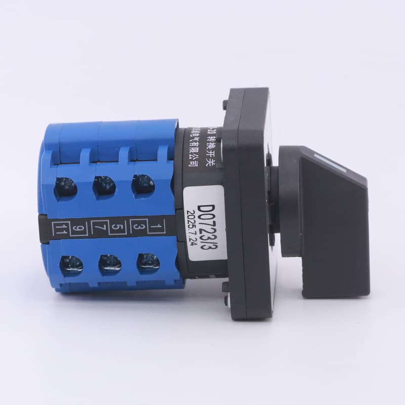 LW26-20/3 Three-Position Dual Power Transfer Switch 380V Motor Forward-Reverse and Auto-Manual Universal Changeover Switch
