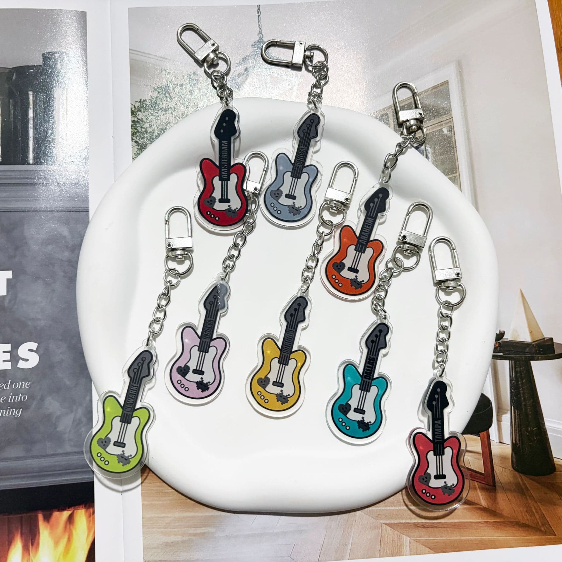 B S new album tour peripherals same style acrylic keychain pendant star V JK SUGA support gift