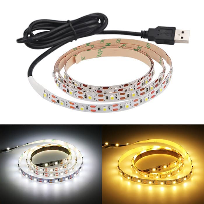 Factory Direct USB LED Strip 5V 2835 Single Color Low Voltage LED Strip Night Light Cabinet Decorative Light Bar