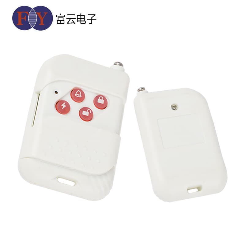 Hot Sale White 4-Button Garage Door Roller Shutter EV1527 Learning Code Wireless Remote Control