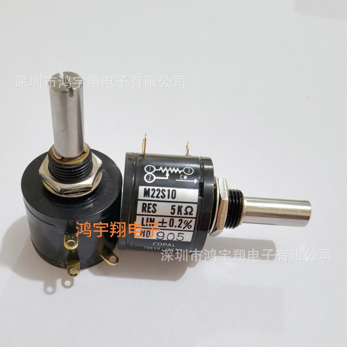 M22S10 5K Multi-turn Wirewound Potentiometer COPAL Original Genuine 5K 10K Precision Potentiometer